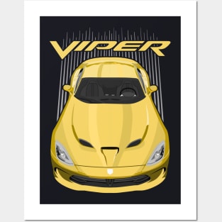 Viper SRT-yellow Posters and Art